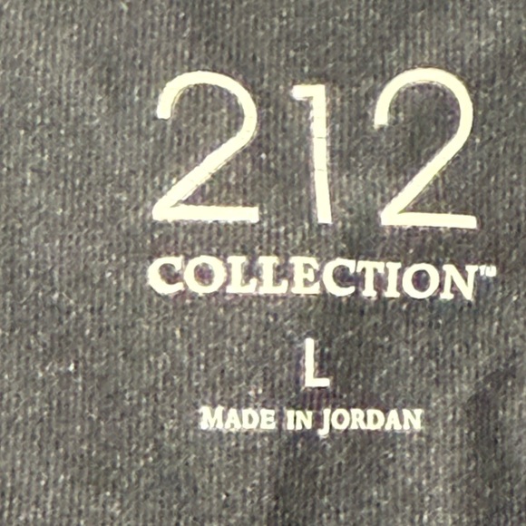 212 Collection Black Textured Sleeveless Tank Top - Picture 3 of 4